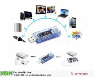 Thiết Bị USB test xạc điện thoại thông minh