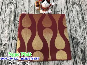 Nệm Ngồi Gấm Giọt Nước Đô. Mới 100%