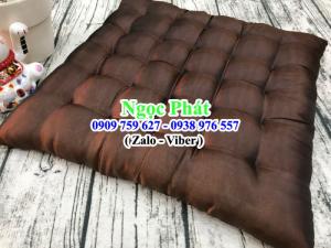 Nệm Ngồi Màu Nâu. Nệm Ngồi Kiểu Nhật. Đệm Ngồi Giá Rẻ. Mới 100%