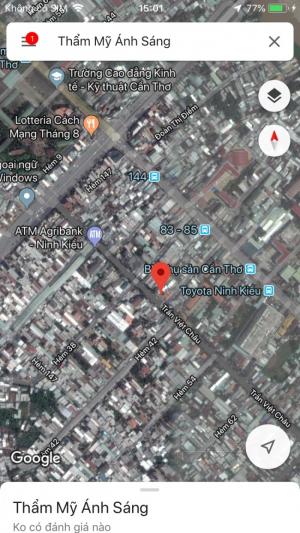 Bán Đất Mặt Tiền Đường Trần Việt Châu Quận Ninh Kiều Tp Cần Thơ