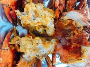 Cua sốt trứng muối phô mai
