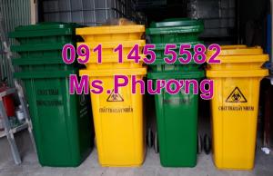 Thùng rác y tế 15 lít đạp chân, thùng rác y tế đạp chân 20 lít, thùng đựng rác y tế màu vàng 120 lít