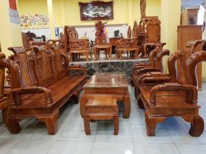 Bộ bàn ghế Tần Thuỷn Hoàng tay 12 siêu đẹp