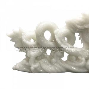 Tượng Đá Trang Trí Rồng Phong Thủy - Đá Non Nước - Kích thước: Dài 26cm x Rộng 7cm x Cao 14cm . Giá : 300.000₫