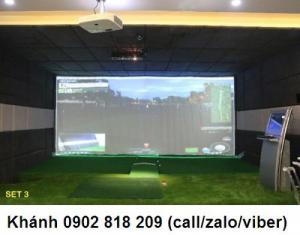 Thi công golf 3D mô hình golf giả lập