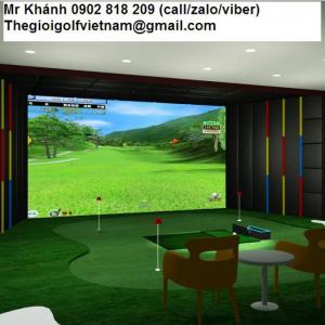 Thi công golf 3D mô hình golf giả lập