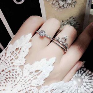 Nhẫn vương miện 2 trong 1