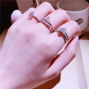 Nhẫn vương miện 2 trong 1
