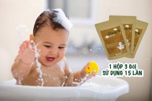 Thảo Mộc tắm lá em bé