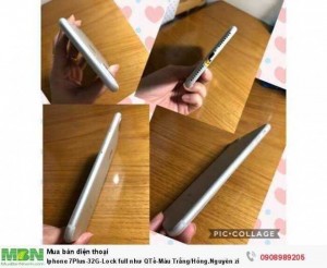 Iphone 7Plus-32G-Lock full như QTế-Màu Trắng.Nguyên zin 100% A-Z