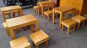 Bàn ghế cafe mây nhựa giá rẻ tại xưởng sản xuất HGH 977