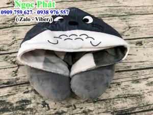 Gối Kê Cổ Hoạt Hình. Gối Kê Cổ Có Nón.