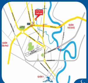 Bán gấp nhà biệt thự 180m2 đẹp KDC Hà Đô Riverside Thới An – Lê Thị Riêng, Q12, giá tốt cho khách