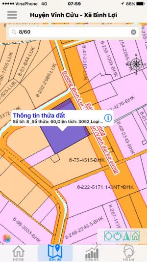Tổng diện tích 302, bán theo sào