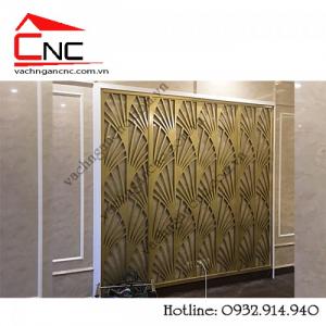 Dùng gỗ ván công nghiệp làm vách ngăn cnc trang trí đẹp