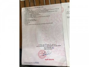 Bán Đất 2 mặt tiền đường 10m5 Khu Nam Cẩm Lệ-Đà Nẵng
