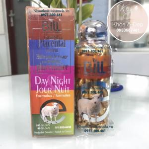 Viên Bôi Nhau Thai Cừu Sữa Ong Chúa Và Vitamin E, 100 Viên Nang (Canada).
