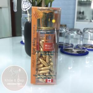 (Chống Nắng SPF/15) Viên Bôi Nhau Thai Cừu Sữa Ong Chúa và Vitamin E, Dạng Kem, 90 Viên Nang (Canada).