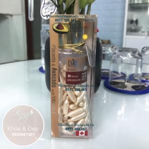 (Chống Nắng SPF/15) Viên Bôi Nhau Thai Cừu Bơ và Vitamin E, Dạng Kem, 90 Viên Nang (Canada).