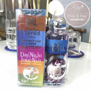 Viên Bôi Nhau Thai Cừu Dầu Gan Cá Mập và Vitamin E, 100 Viên Nang (Canada).