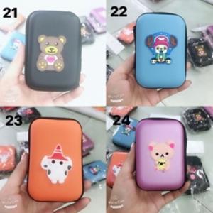 Bóp Đựng Cóc, Cáp, Tai Nghe Kiếu Dáng Vali Siêu Dễ Thương