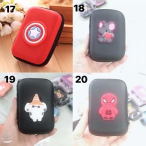Bóp Đựng Cóc, Cáp, Tai Nghe Kiếu Dáng Vali Siêu Dễ Thương