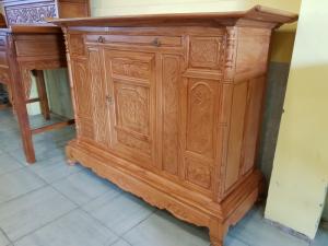Tủ thờ Tam Đa lắp ráp Gõ Đỏ