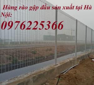 hàng rào gập đầu