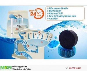 Viên tẩy Toilet túi 10 viên