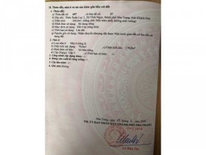 Cần bán nhà cầu dứa phú nông thành phố Nha Trang