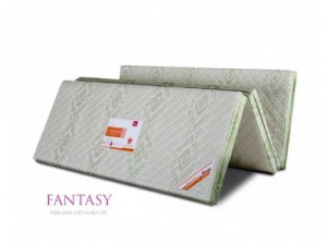 Nệm Bông Ép Gấp 3 Vạn Thành Fatasy 160x200x9 cm