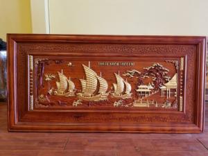 Tranh thuận buồm xuôi gió 197*97cm