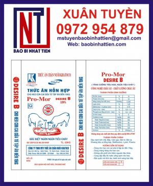 Bao bì thức ăn chăn nuôi in Flexo