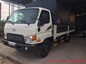 Xe tải Hyundai HD800 tải trọng 8 tấn, thùng dài 5m1, hỗ trợ trả góp đến 85% giá trị xe, lãi suất thấp