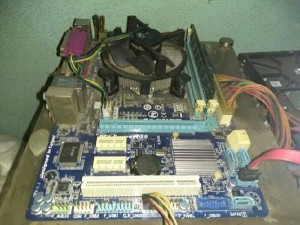 Combo màn hình, main, cpu, ram còn bh