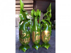 Lục bình gỗ đổi màu giá rẻ
