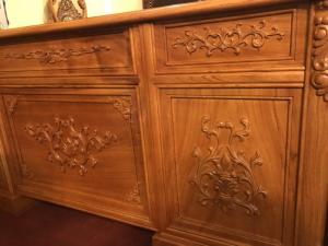 Bàn làm việc gõ đỏ giá rẻ tại nội thất Sơn Đông