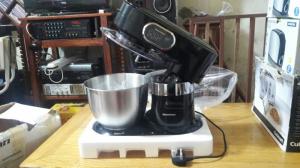 Máy đánh trứng và trộn bột để bàn stand mixer excelvan chất lượng amazone mỹ, giá việt.