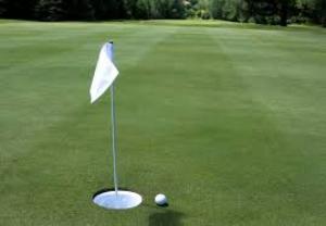 Bộ lỗ golf, cột cờ, lá cờ golf vải mới 100%