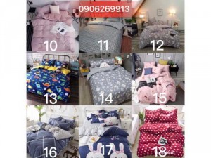 Bộ ga gối cotton Poly