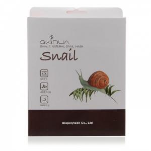 Com Bo 10 Miếng Mặt Nạ Dưỡng Da Ốc Sên SKINUA -SKINUA NATURAL SNAIL MASK
