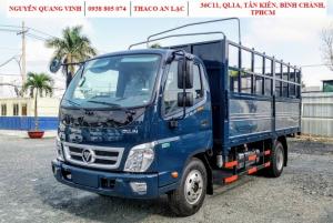 Xe Tải 2,4 Tấn - Động Cơ Isuzu - Thaco Ollin350 E4 - Thùng 4m4 - Hổ Trợ Trả Góp