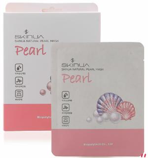 Com Bo 10 Miếng SKINUA Mặt Nạ Dưỡng Da Ngọc Trai SKINUA - SKINUA NATURAL PEARL MASK
