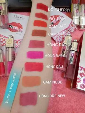 Son kem lì baby Lipstick L'avoine có 8 màu