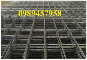 Lưới hàn chập phi 8 ô 200x200, 250x250, Thép A8 200*200 giá tốt