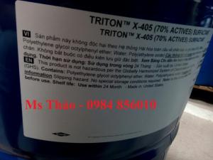 TRITON* X-405 (70%) Surfactant