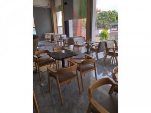 Bộ bàn ghế gỗ cafe cao cấp giá rẻ