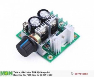 Mạch Điều Khiển Tốc Độ Động Cơ DC 10A 12-24V PWM