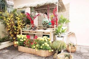Thi công nhà tre lá, thi công gian hàng hội chợ bằng tre