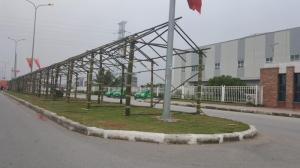 Làm gian hàng chợ quê